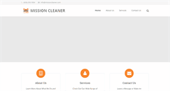 Desktop Screenshot of missioncleaner.com